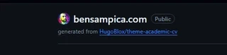 bensampica.com&rsquo;s template.